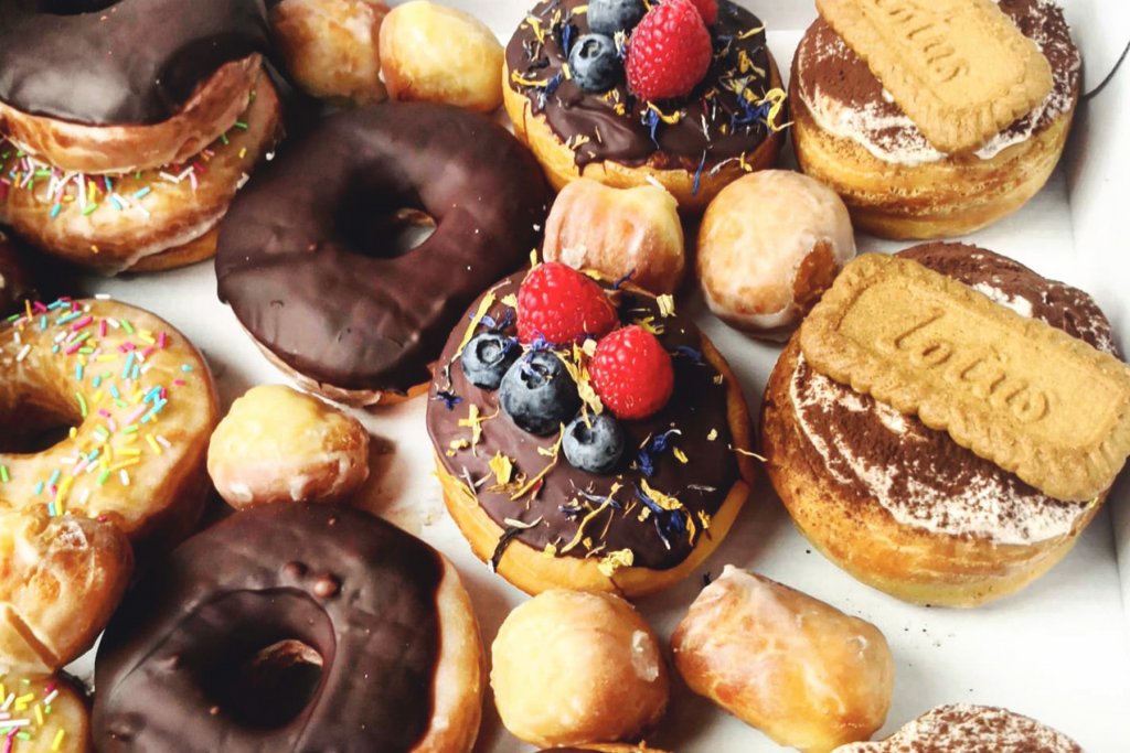donuts, vegan &ndash; &copy;Caf&eacute; mit Deer