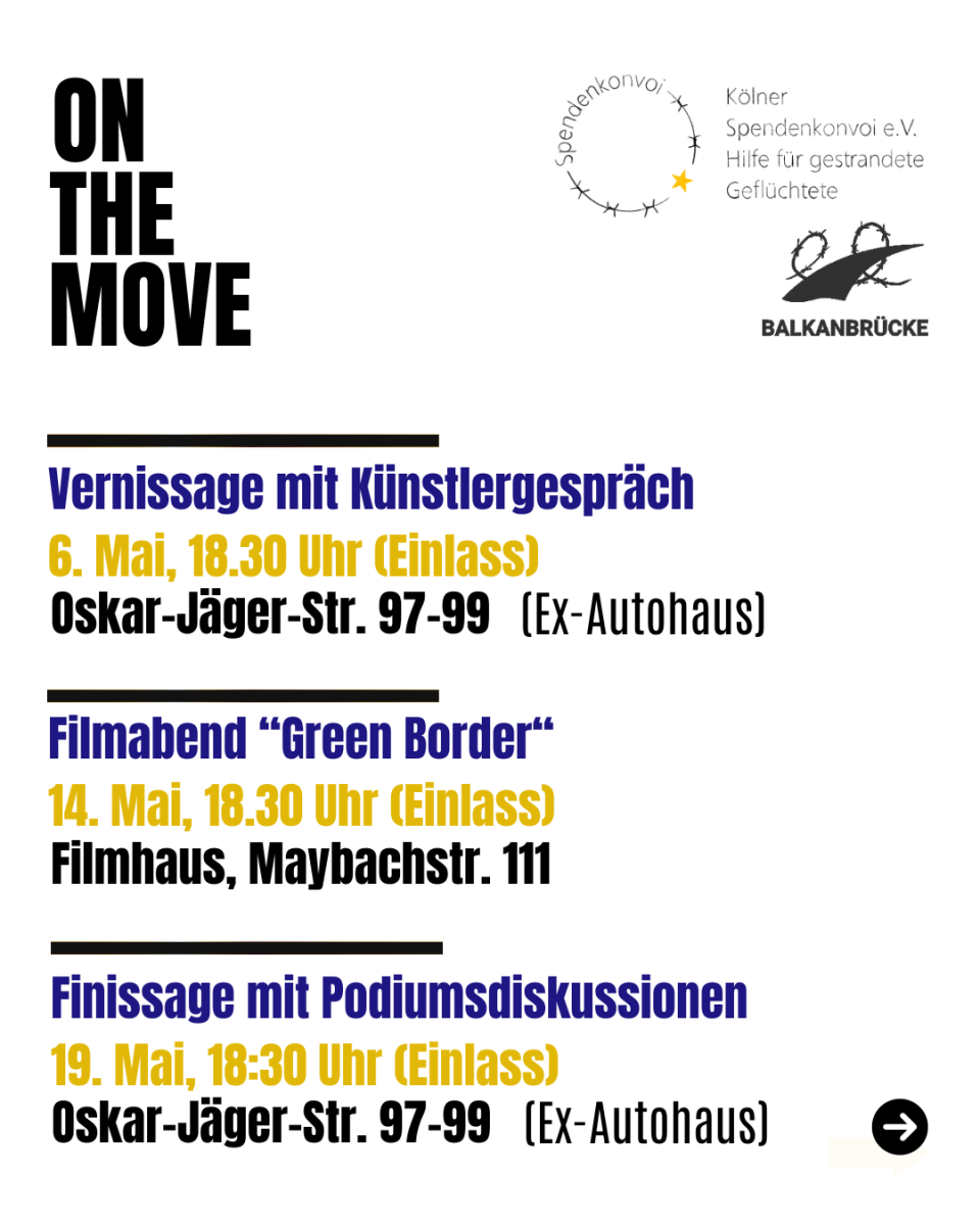 Sharepic On The Move Kölner Spendenkonvoi 2